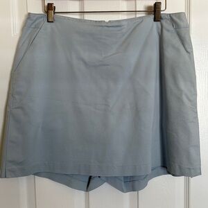 Light Blue Golf Skort and Top,  Size 14/16 Adidas and Tehama, Golf Set for Woman